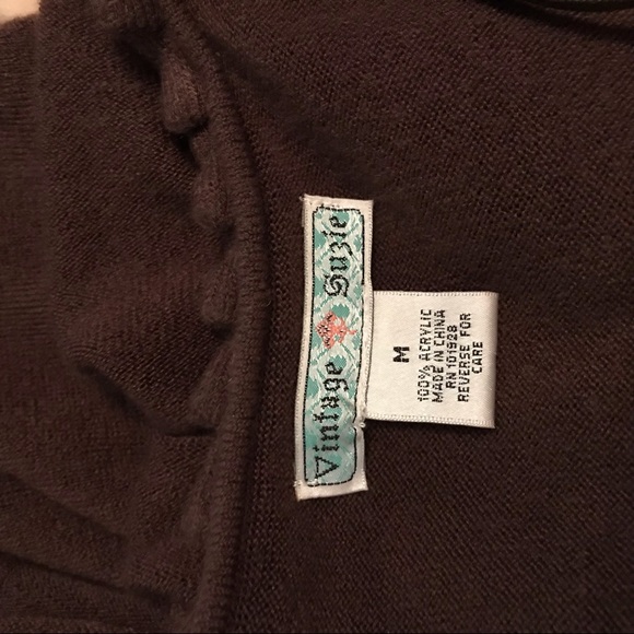 3/4 length sweater cardigan. Sz. M - Picture 3 of 7